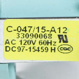 DC97-15459H Samsung Valve Water;Ac110-127V,Rubber Sealing, 4