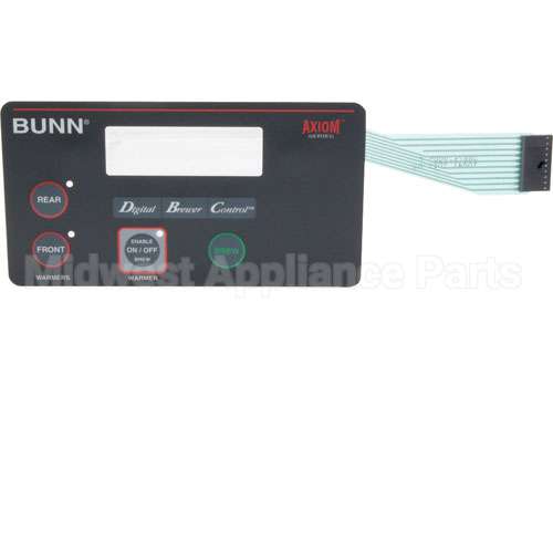 38876.0005 Compatible Bunn Switch, Membrane, 3-Warmer, Left