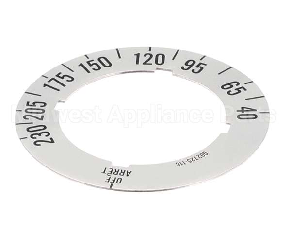 G02725-11 Garland Dial Insert (Off/40C/230C)