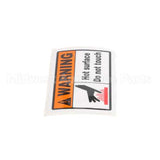 DECAL Equipex Decal, Caution Hot
