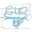 DEL1701289 Compatible Midwest Appliance Parts Gasket, Door