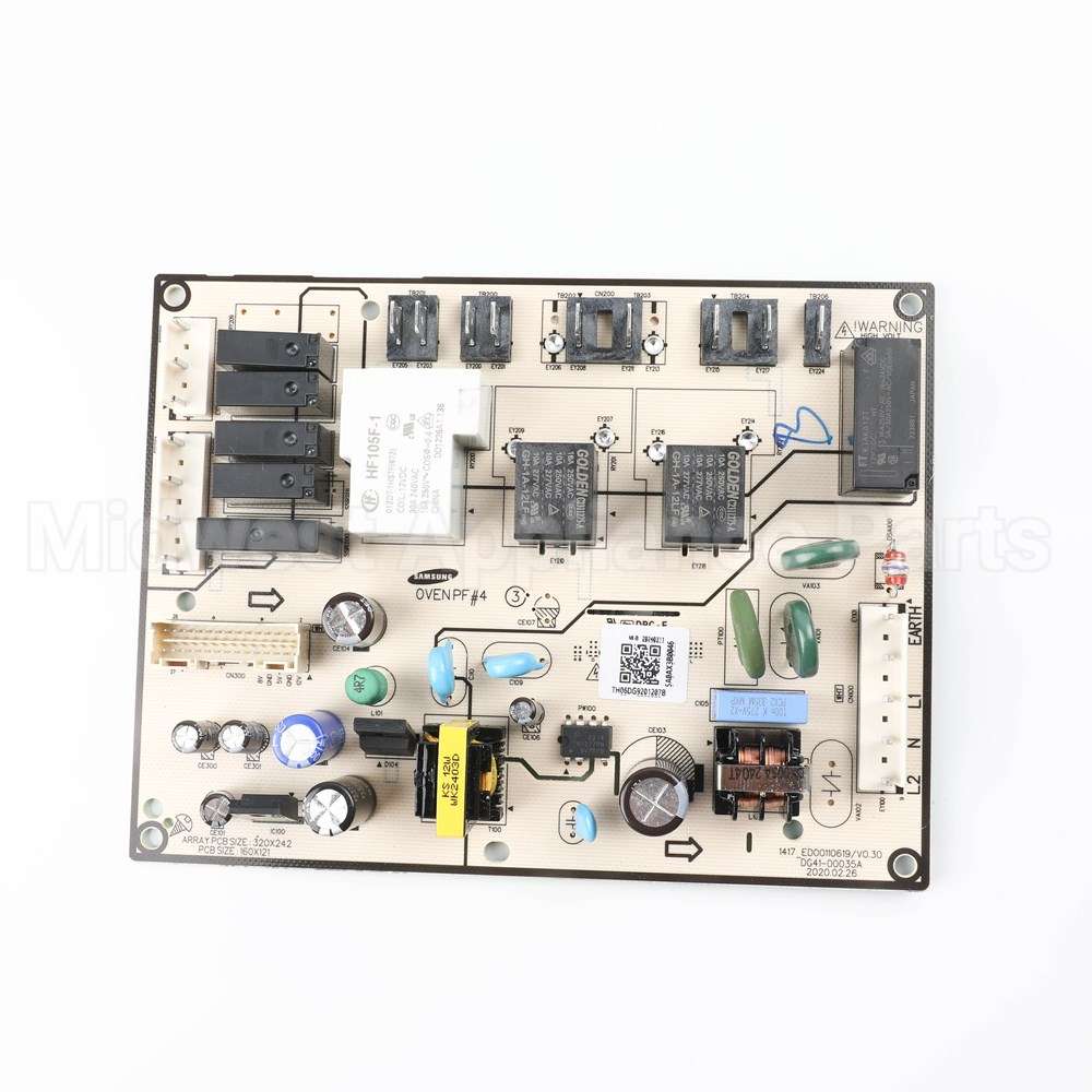 DG92-01207B Samsung Assy Pcb Main;Oven Pf4,Nx9000T,160X121Mm