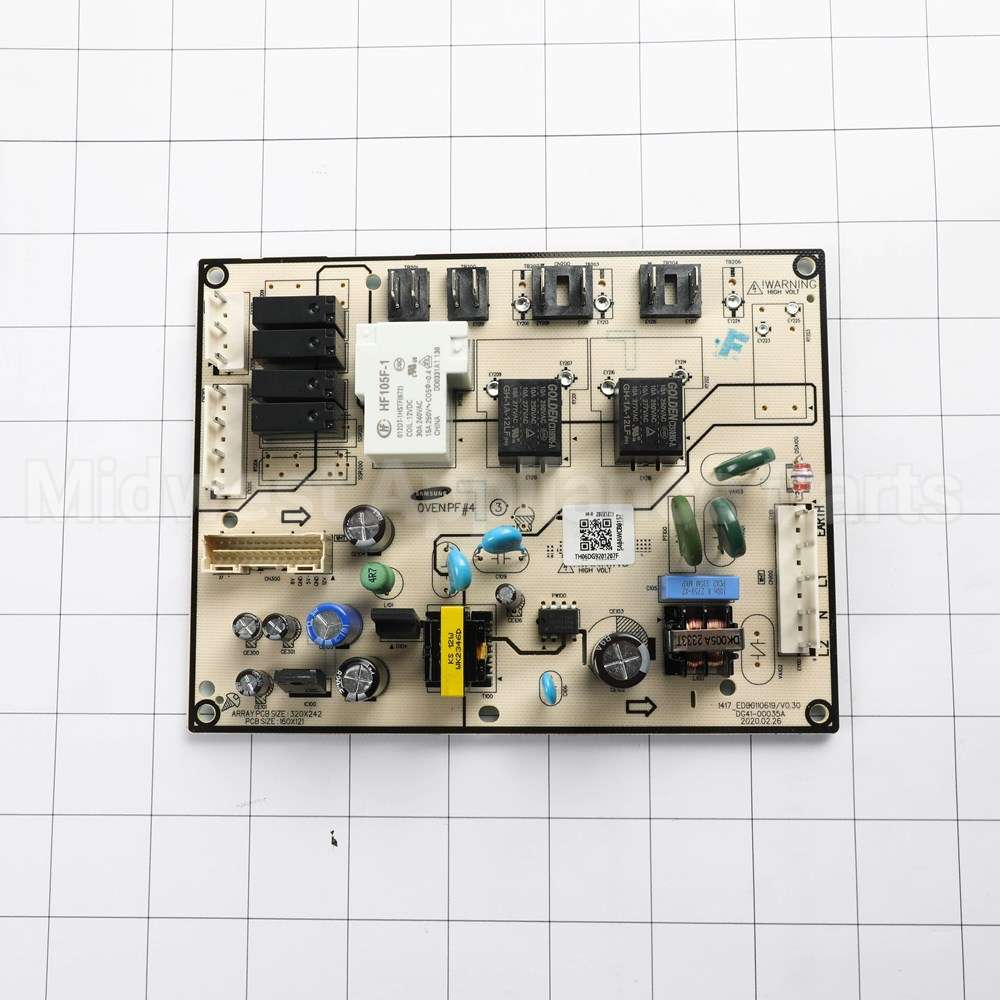 DG92-01207F Samsung Assy Pcb Main;Oven Pf4,Nx9000T,160X121Mm