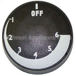 DIAL Compatible Adcraft Dial 2-3/16 D, Off-6-1