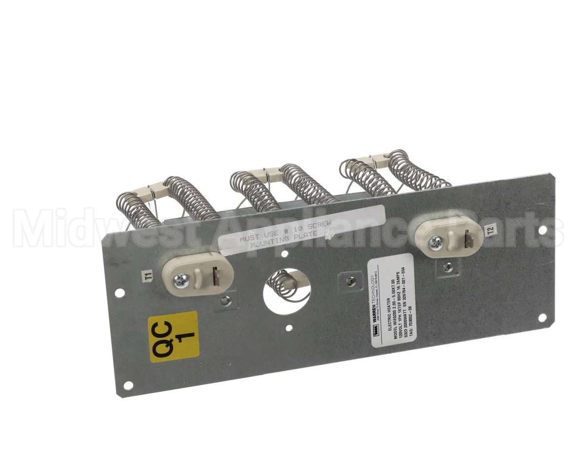 E005-70300208 Intl Environmental Corp Heater Assembly 120V 2.0Kw (Wie0200)