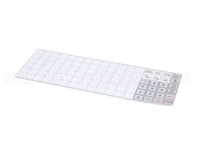 E00826 Globe Overlay, W/ Blank Keys