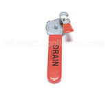 8101567 Frymaster Handle, Drn Valve R With Lock Pin