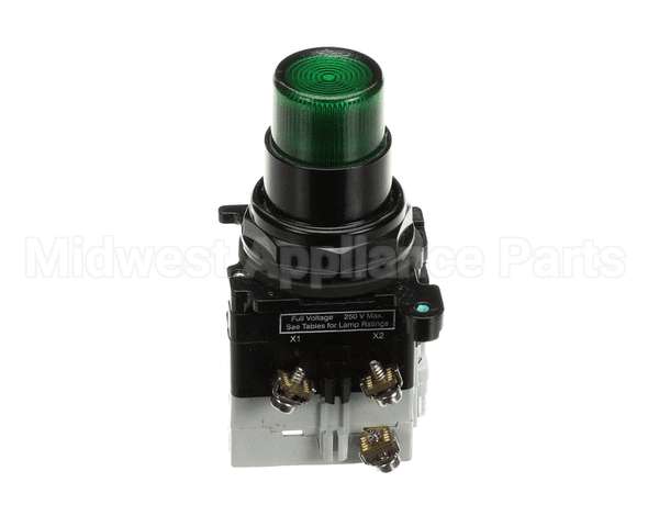 2EP01-25A0015 Cleveland Green Illuminated Push Button,