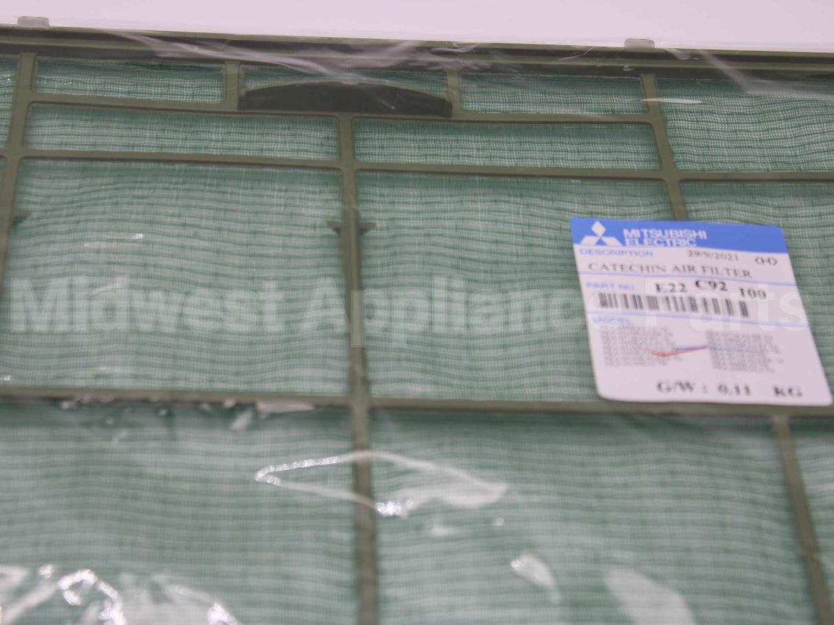 E22C92100 Mitsubishi Electric Catechin Air Filter