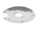 8021458 Frymaster Label,Dial Plate Notched