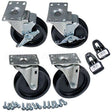 E619938 Compatible Franke Caster Kit Plate 5 (4 Per)