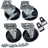 E619938 Compatible Franke Caster Kit Plate 5 (4 Per)