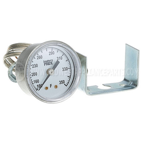 501001 Compatible Southern Pride Gauge, Temperature, 100-350F, 2"