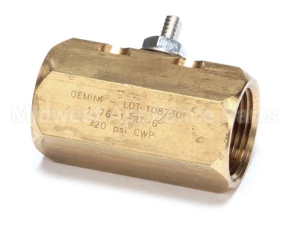 8103569 Frymaster Valve, Drain Brass 1 Npt