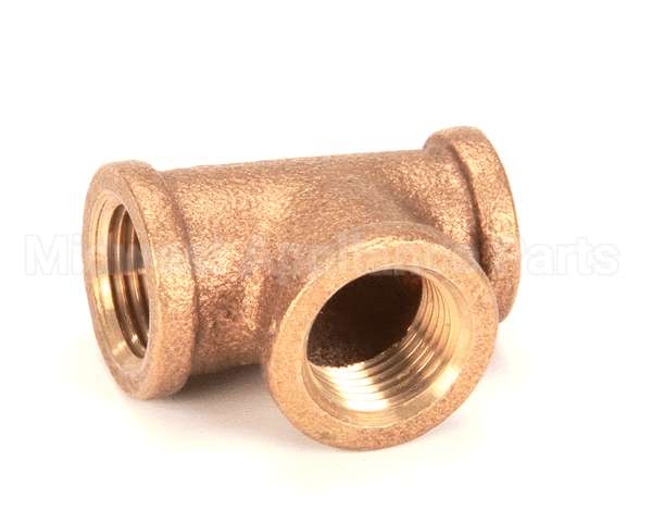 100676 Cleveland Tee;1/2Inx3/8 Inx1/2 In; Brass