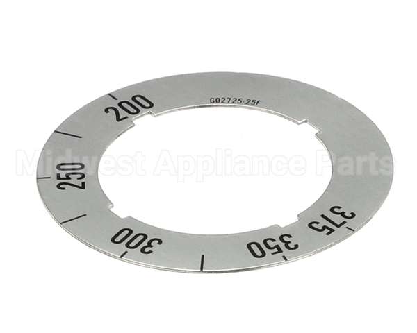 G0272525 Garland Dial Insert 200F-375F