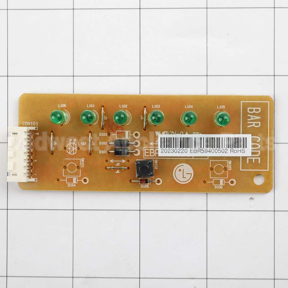 EBR59400502 LG Pcb Assembly,Display