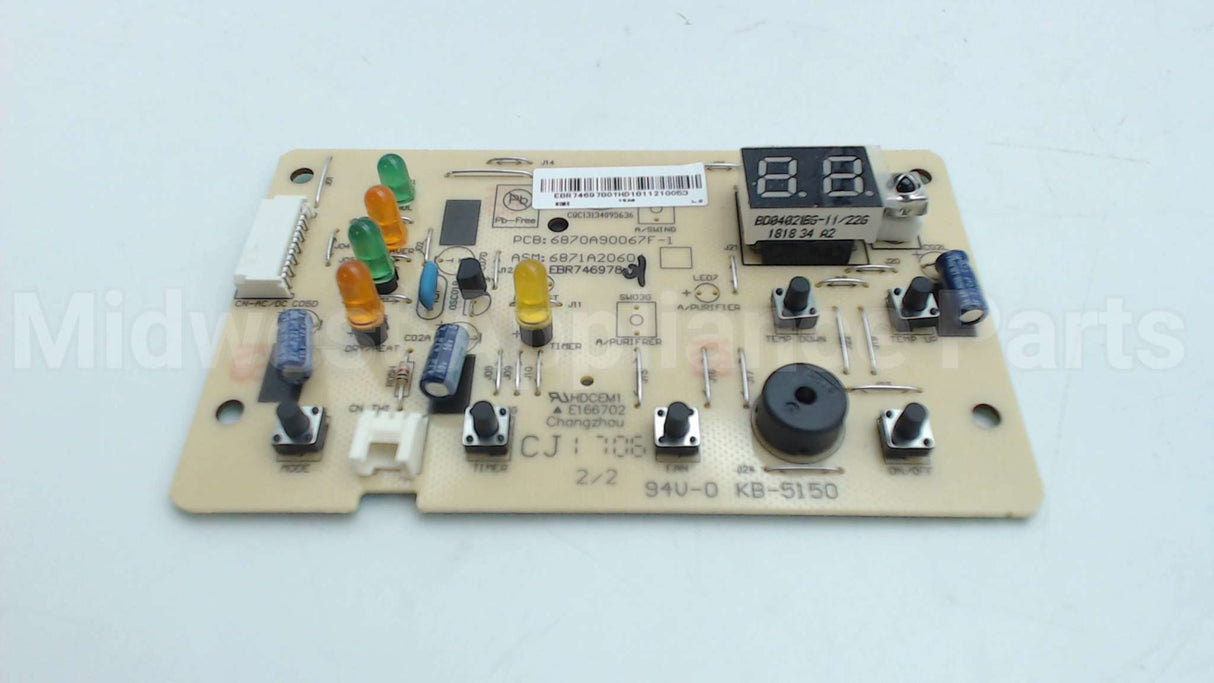 EBR74697801 LG Pcb Assembly,Display