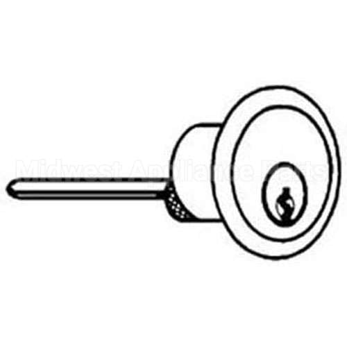 ECL445K Compatible Detex Lock, Cylinder Rc65, Detex Alarm