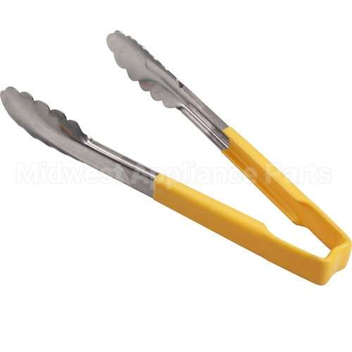 EDL31012 Compatible Edlund Tong Yel/Ss 9.5 In Scallop Grip
