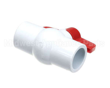 DOP00008 Delfield Valve,1Dia,Pvc,Ball