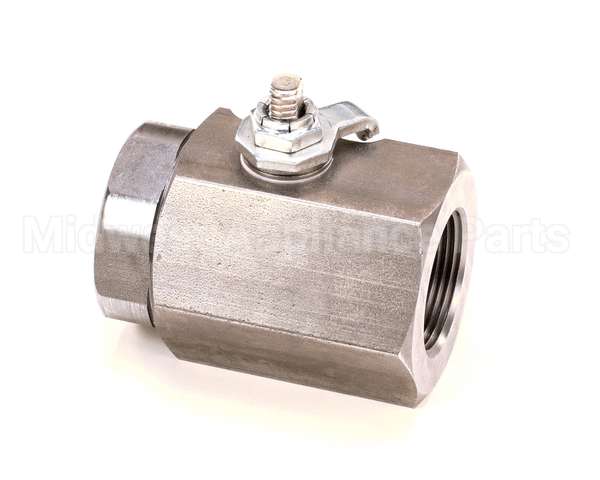 40818 Giles Valve, Ball,1-1/4, Drain, Sgl.thread End