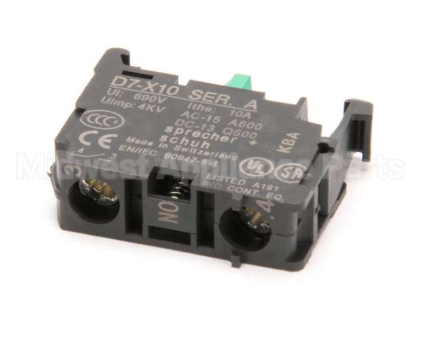 EL01-0003 Picard Ovens Contact Block For N.o Button