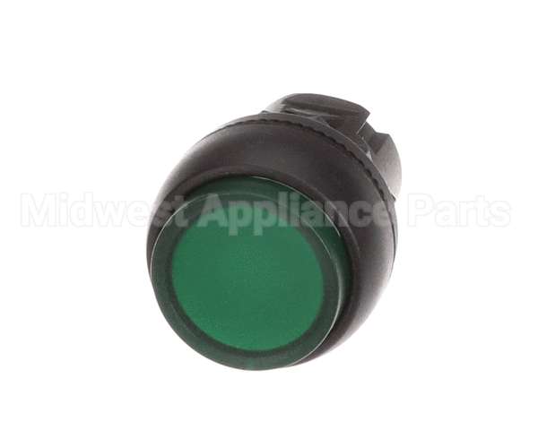 EL01-0006 Picard Ovens Green Plastic Pushbutton With