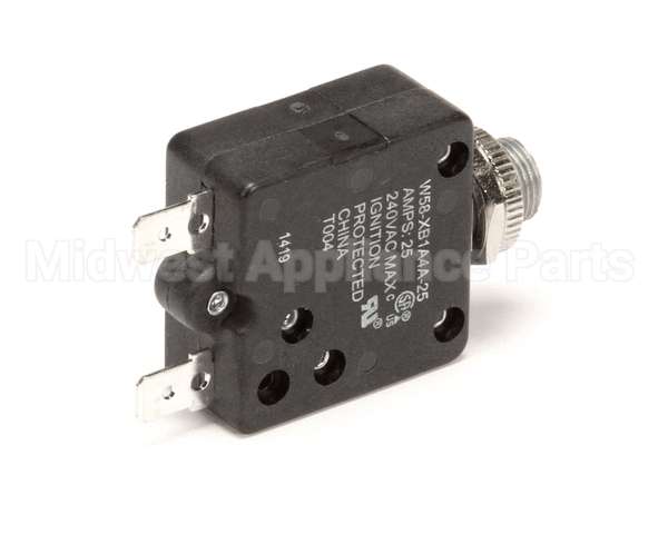 ELB197 Nu-Vu Breaker, Reset 25 Amps