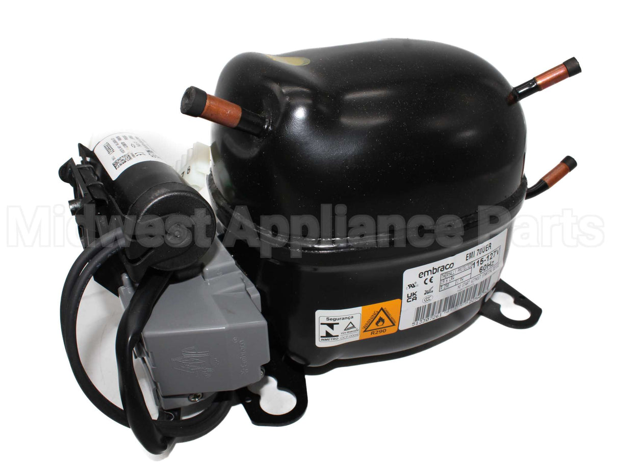 EMI70UER1 Nidec-Embraco 115V1Ph R290 1/5Hp Compressor