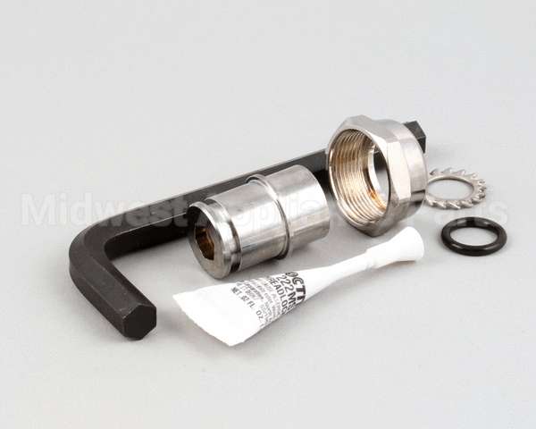 EZ-K T&S Brass T&S Easyinstall Kit: Swivel Nut, Bushing