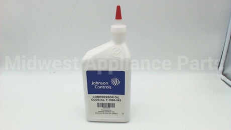 F-1000-383 Johnson Controls Sae30 Compressor Oil 32Oz(1Qt)