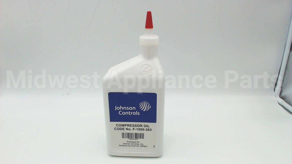 F-1000-383 Johnson Controls Sae30 Compressor Oil 32Oz(1Qt)