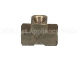 F020 Edlund Fitting, 1/4 Npt Brass Tee (Vm