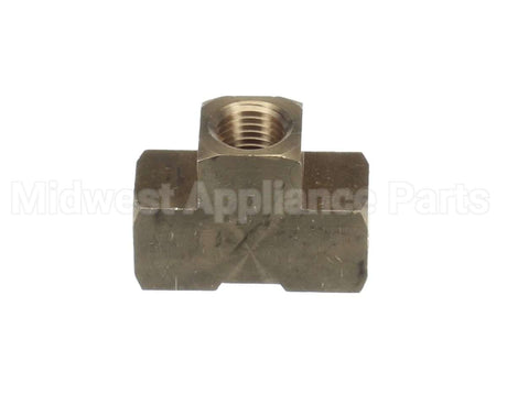 F020 Edlund Fitting, 1/4 Npt Brass Tee (Vm