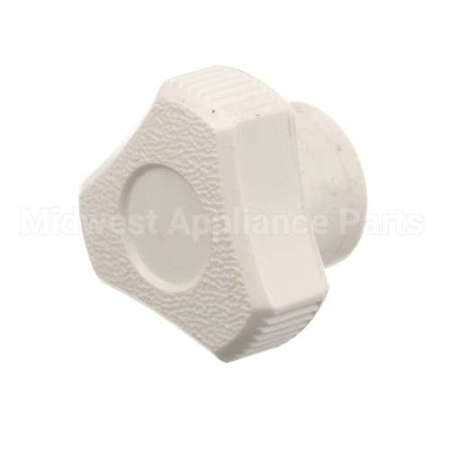 F0262 Frosty Factory Knob, Faceplate, White.