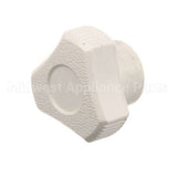 F0262 Frosty Factory Knob, Faceplate, White.