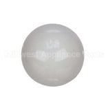 F0264 Frosty Factory Knob, Faucet, White
