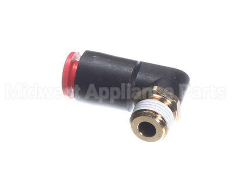 F033 Edlund Fitting,Shrt1/4Odpush-In 90 De