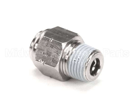 F036 Edlund Fitting,1/4Od Push-In-1/8Npt M