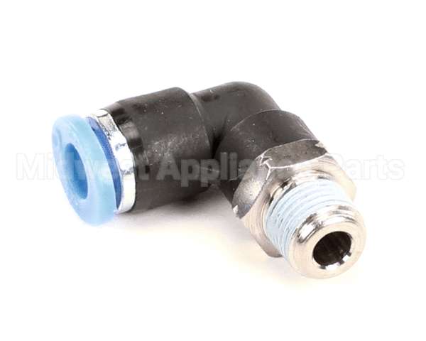 F037 Edlund Fitting,90 Deg.1/4Od Push-In-1