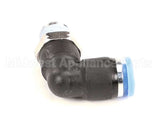 F037 Edlund Fitting,90 Deg.1/4Od Push-In-1