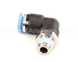 F037 Edlund Fitting,90 Deg.1/4Od Push-In-1