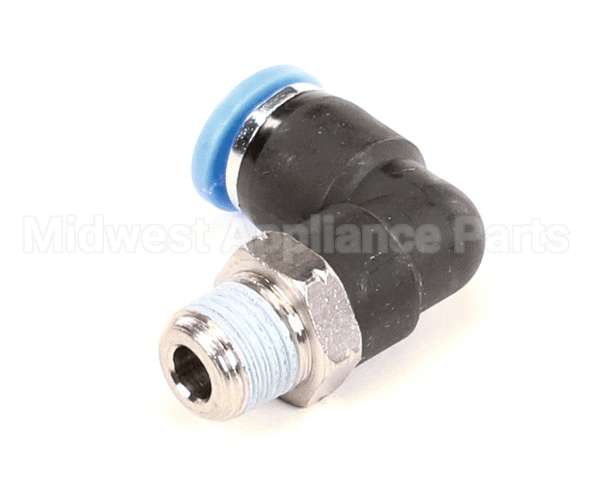 F037 Edlund Fitting,90 Deg.1/4Od Push-In-1