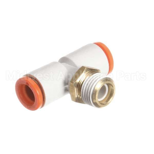 F038 Compatible Edlund Fitting, 1/4Od Push In Brch Tee