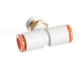 F038 Edlund Fitting,1/4Od Push In Brch Tee