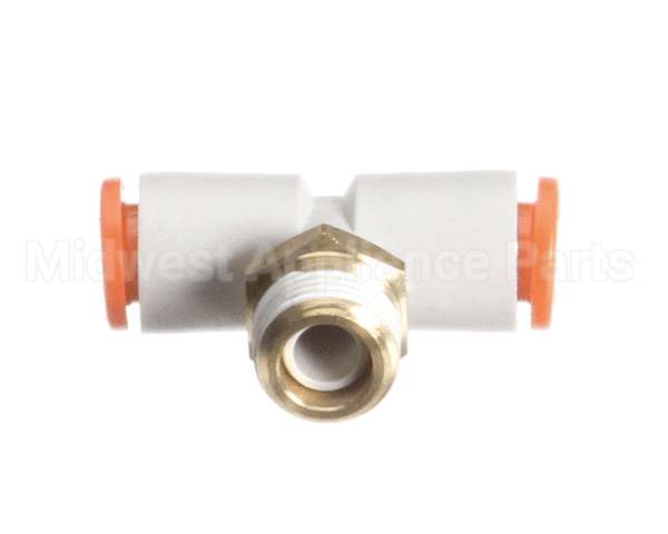 F038 Edlund Fitting,1/4Od Push In Brch Tee