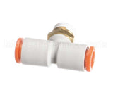 F038 Edlund Fitting,1/4Od Push In Brch Tee