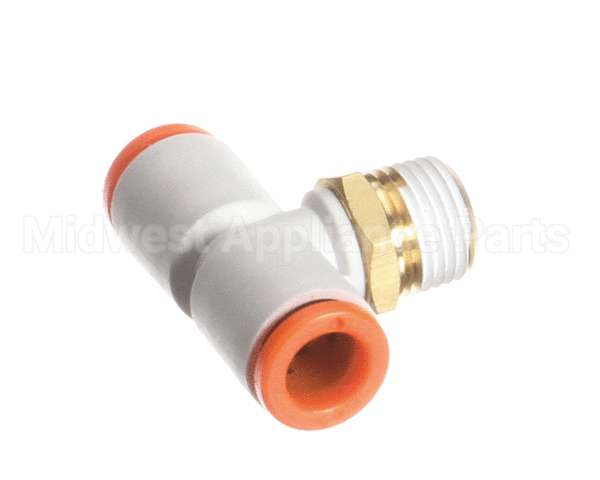 F038 Edlund Fitting,1/4Od Push In Brch Tee