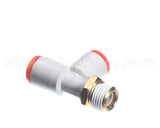 F039 Edlund Fitting,1/4Od Push-In Run Tee-